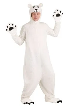 Fun Costumes Arctic Polar Bear Adult Costume