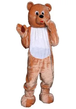 Dress Up America Teddy Bear Mascot Costume For Adults