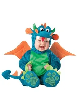 In Character Plush Dragon Costume For Infants