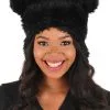 Elope Black Bear Adult Plush Costume Hat
