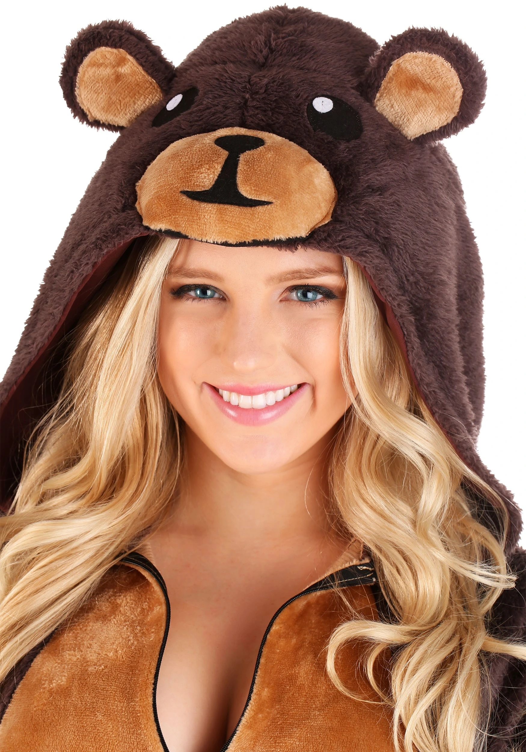 Partytime Costume & Lingerie (Yiwu) Factory Brown Bear Onesie For Adults - Image 3