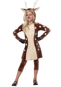 Fun Costumes Girl's Fawn Costume Dress
