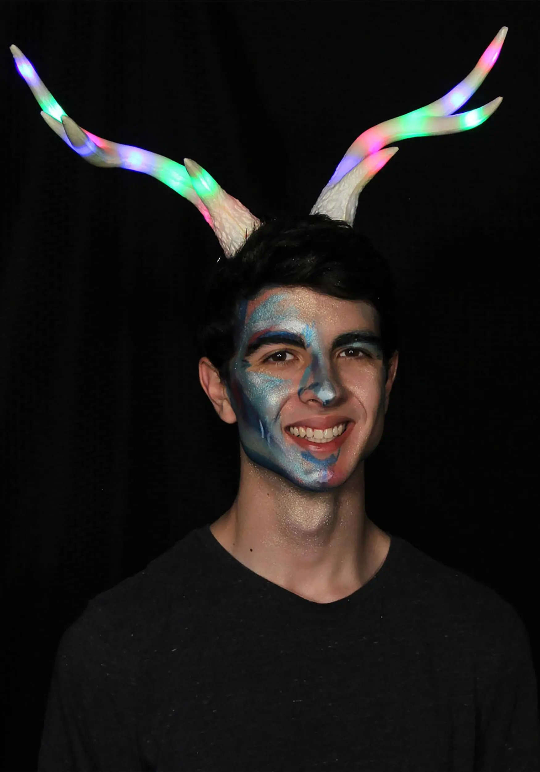 Elope Multicolor Light-Up Deer Antlers LumenHorns - Image 2