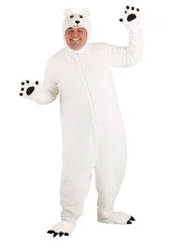 Fun Costumes Plus-Size Arctic Polar Bear Costume