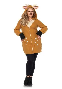 LEG AVENUE Plus Size Cozy Fawn Costume