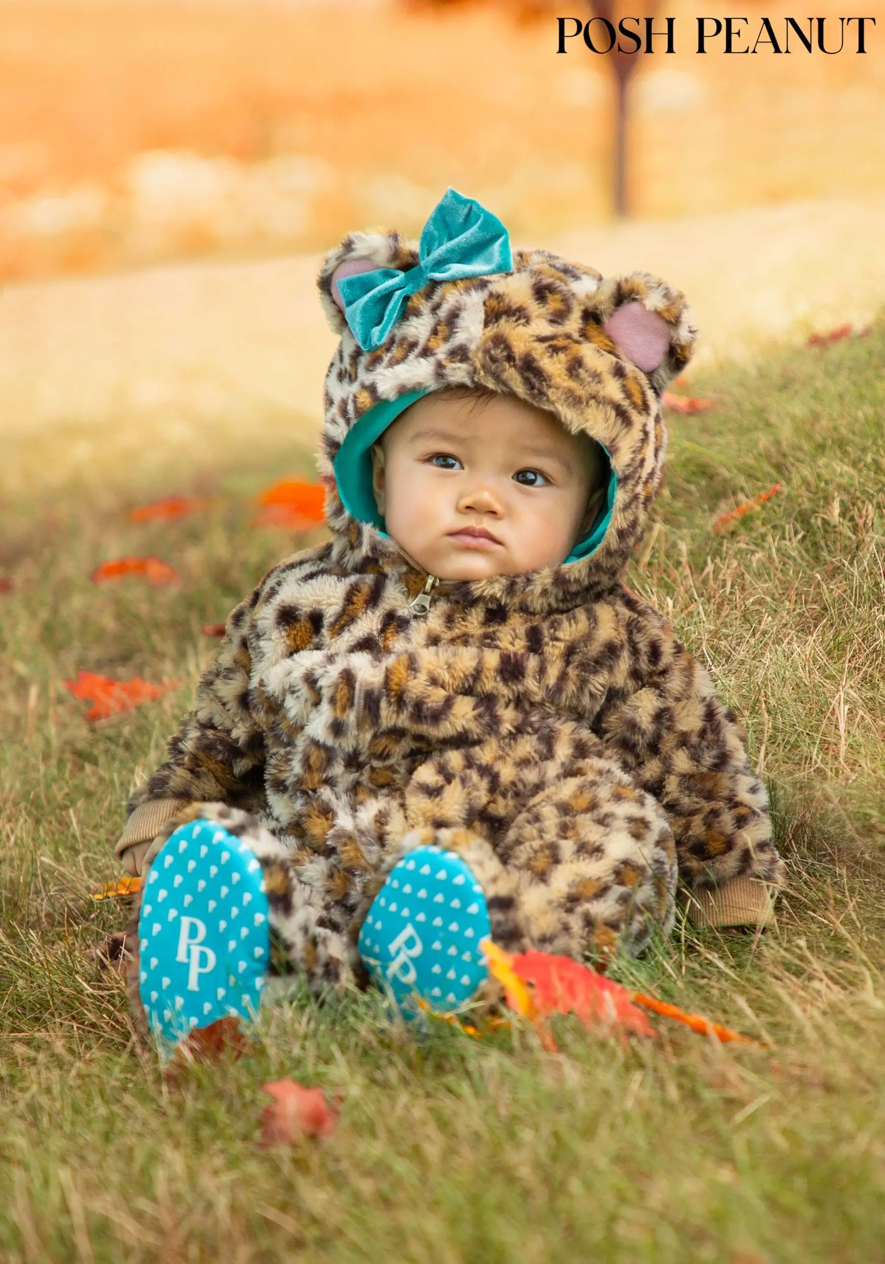 M&R TOY CO., LTD Posh Peanut Lana Leopard Costume For Infants - Image 2
