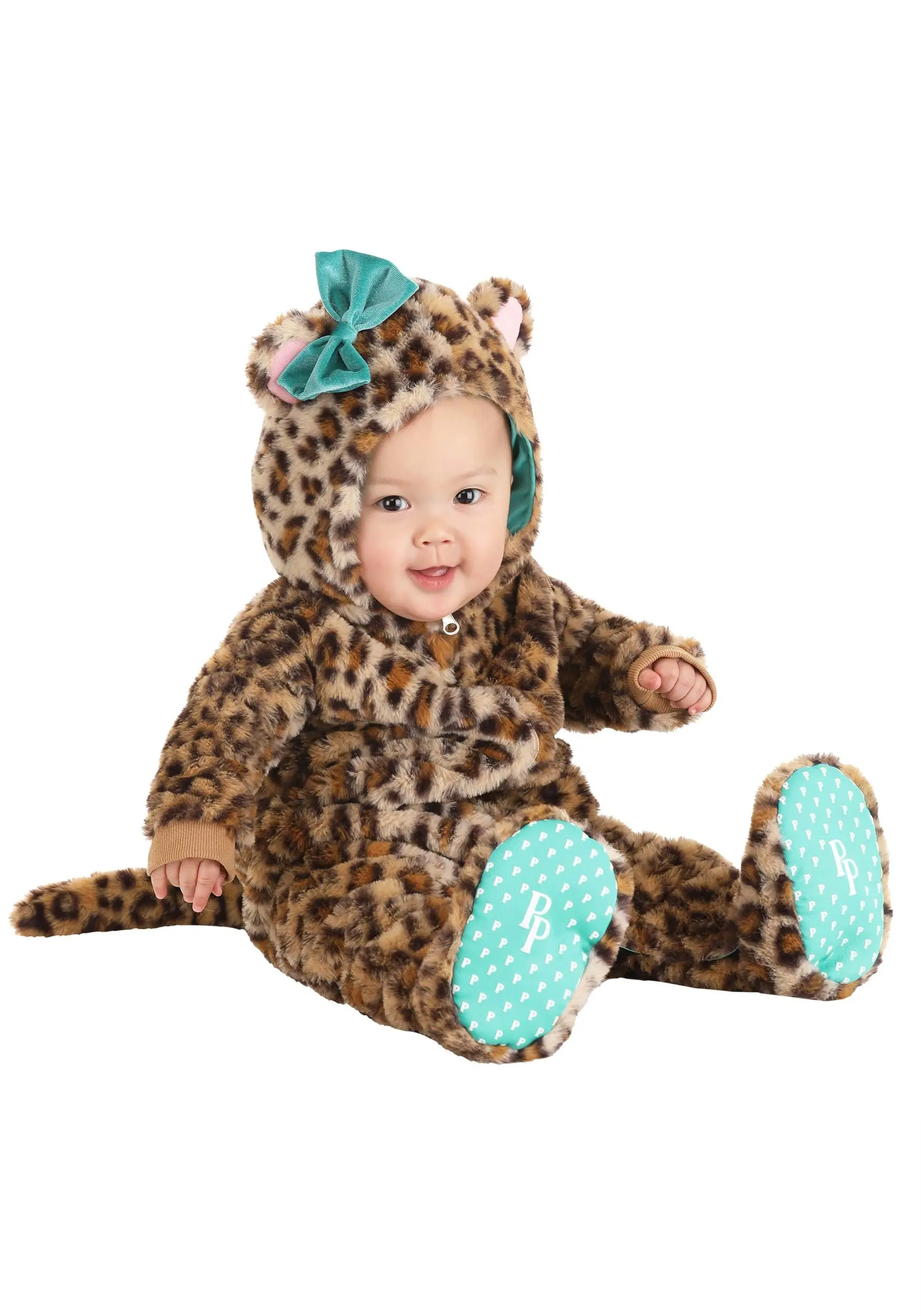 M&R TOY CO., LTD Posh Peanut Lana Leopard Costume For Infants - Image 4