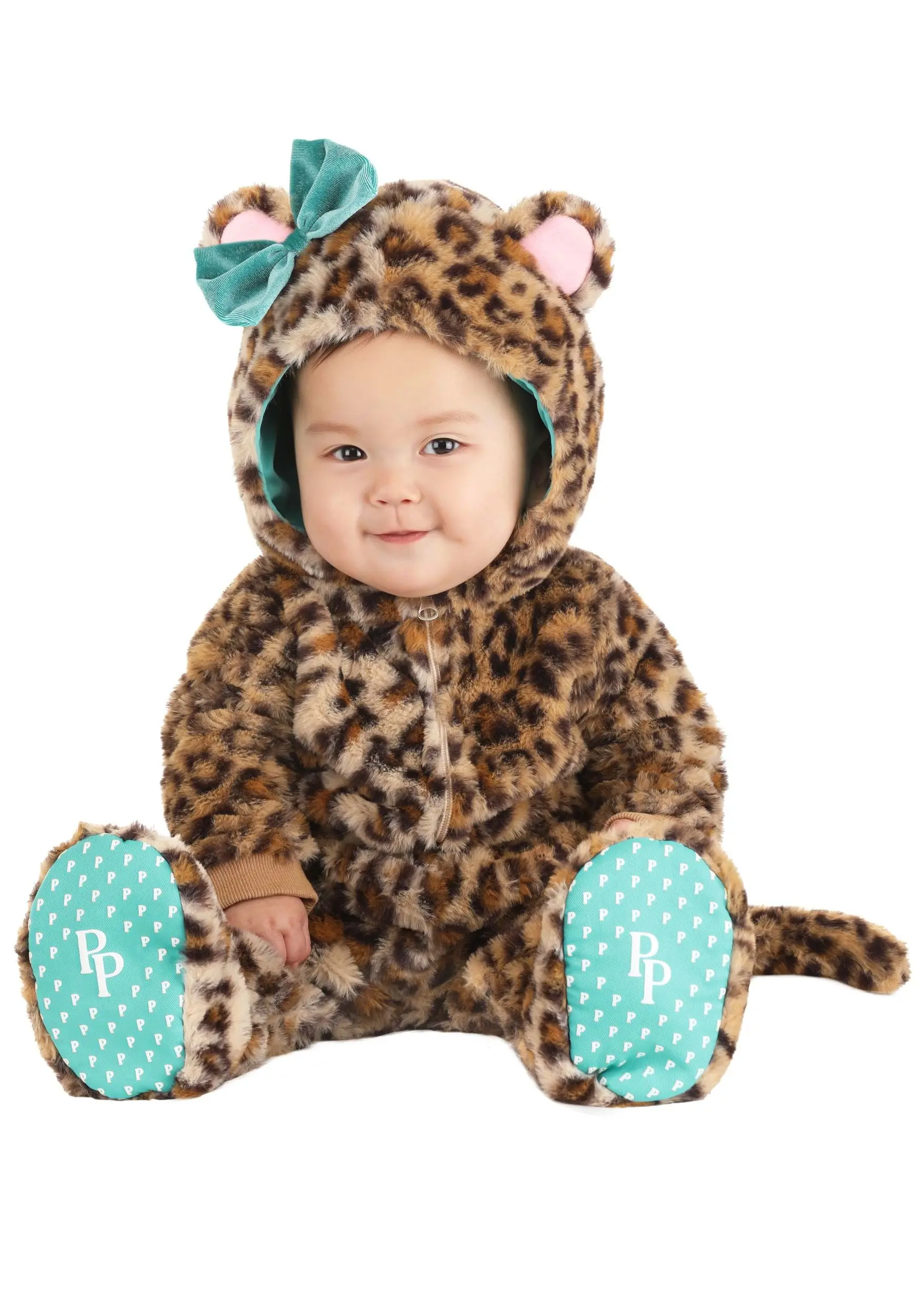 M&R TOY CO., LTD Posh Peanut Lana Leopard Costume For Infants - Image 5