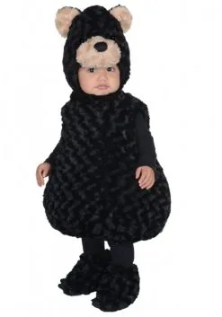 Underwraps Toddler Black Bear Bubble Costume