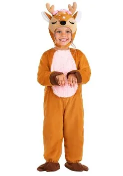 Boloparty Girl's Darling Little Deer Costume For Toddlers