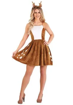 Bluenet Women's Dazzling Deer Costume